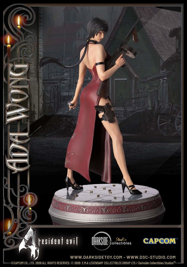 Ada Wong (Premium statue), Biohazard 4, DarkSide Collectibles, Pre-Painted, 1/4