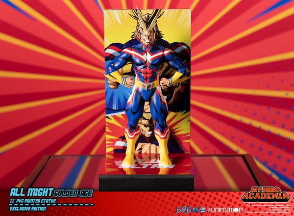 All Might (Modern, Exclusive Edition), Boku No Hero Academia, First 4 Figures, Pre-Painted