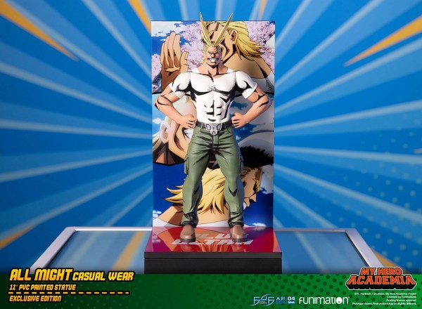 All Might (Casual, Exclusive Edition), Boku No Hero Academia, First 4 Figures, Pre-Painted