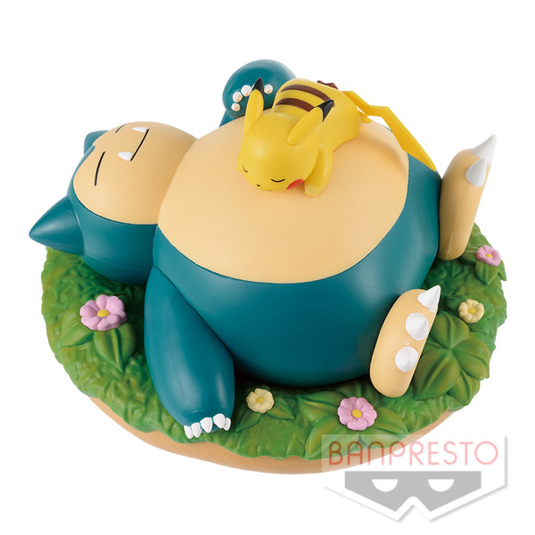 Kabigon, Pikachu (Sleeping), Pocket Monsters Sun & Moon, Banpresto, Pre-Painted