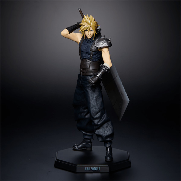 Cloud Strife, Final Fantasy VII Remake, Square Enix, Pre-Painted