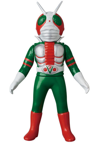 Kamen Rider V3 (Middle Size), Kamen Rider V3, Medicom Toy, Pre-Painted