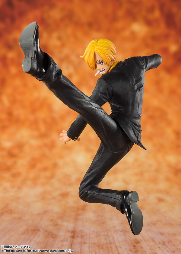 Sanji (Black Leg), One Piece, Bandai Spirits, Pre-Painted, 4573102570246