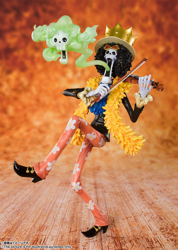 Brook (Humming), One Piece, Bandai Spirits, Pre-Painted, 4573102570284