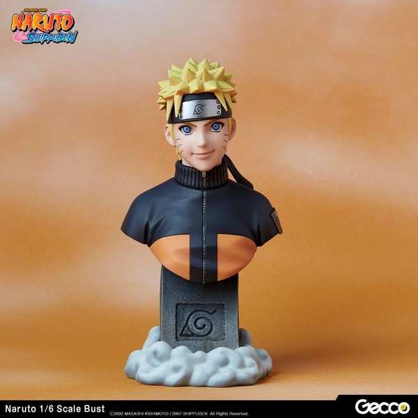 Uzumaki Naruto, Naruto Shippuuden, Gecco, Pre-Painted, 1/6