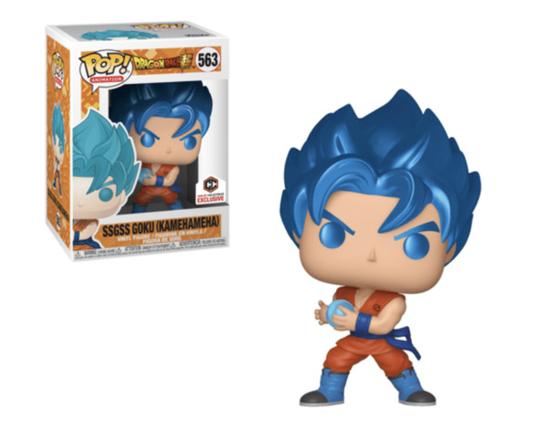 Son Goku SSGSS (Kamehameha (Metallic)), Dragon Ball Super, Funko Toys, Pre-Painted