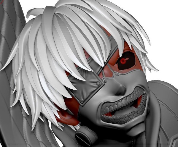 Kaneki Ken, Tokyo Ghoul, Tsume, Pre-Painted