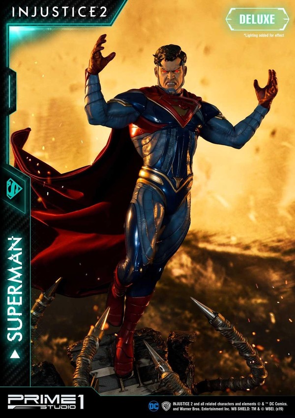 Superman (DX), Injustice 2, Prime 1 Studio, Pre-Painted, 1/4, 4562471909061