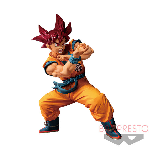 Son Goku SSJ God, Dragon Ball Super, Bandai Spirits, Pre-Painted