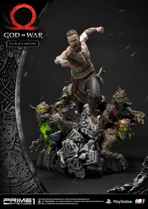 Baldur, Brood, God Of War (2018), Prime 1 Studio, Pre-Painted, 1/4, 4562471902475