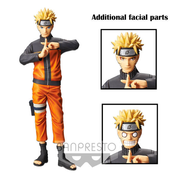 Uzumaki Naruto, Naruto Shippuuden, Bandai Spirits, Pre-Painted