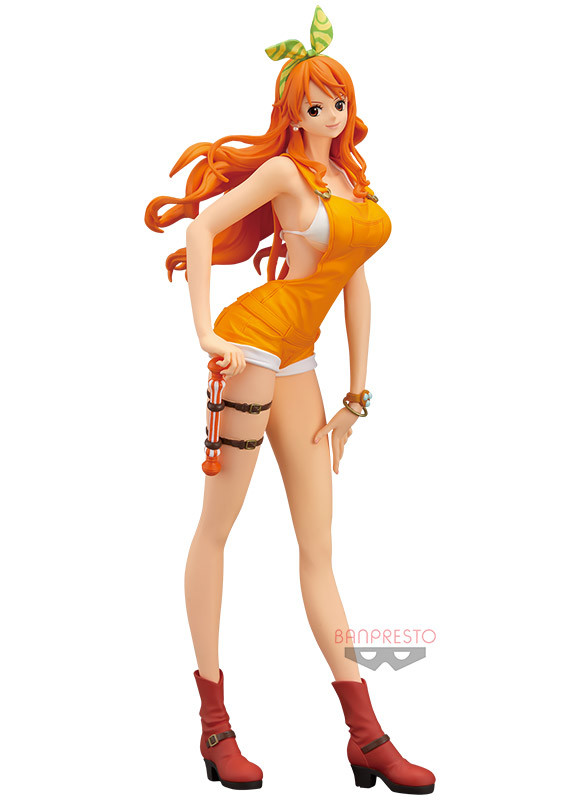 Nami (Yellow), One Piece Stampede, Bandai Spirits, Pre-Painted