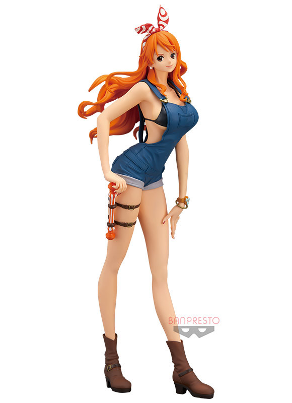 Nami (Blue), One Piece Stampede, Bandai Spirits, Pre-Painted