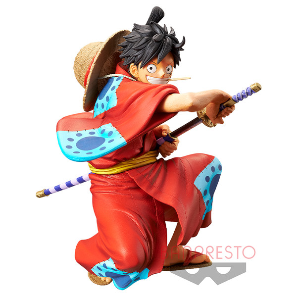 Monkey D. Luffy (Wano Country), One Piece, Bandai Spirits, Pre-Painted