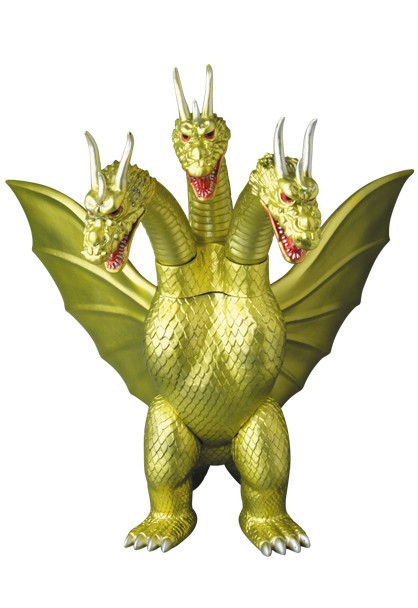 King Ghidorah ((Gold Color)), Gojira Vs. King Ghidorah, Marmit, Medicom Toy, Pre-Painted