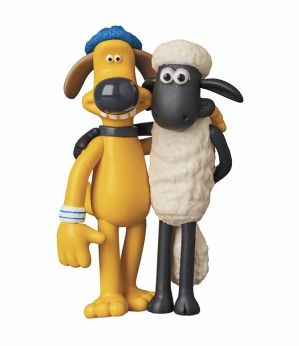 Bitzer, Shaun, Shaun The Sheep, Medicom Toy, Pre-Painted, 4530956154299