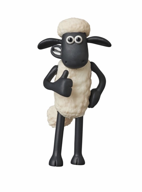 Shaun, Shaun The Sheep, Medicom Toy, Pre-Painted, 4530956154251