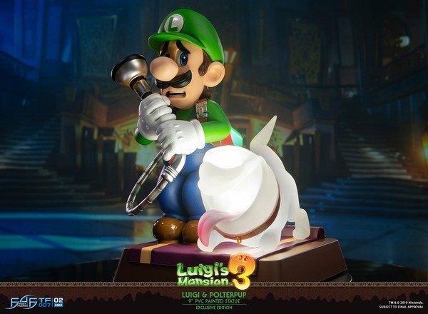 Luigi, Oba Ken (Exclusive Edition), Luigi Mansion 3, First 4 Figures, Pre-Painted, 4580017806544