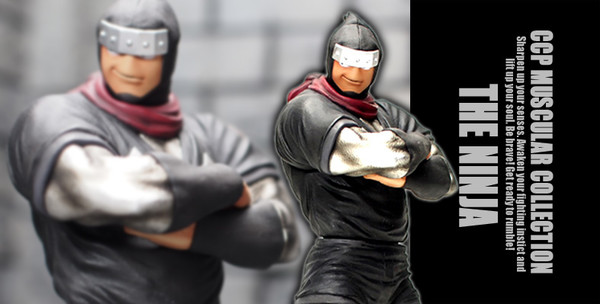 The Ninja (Akuma Roku Kishi Shoki Toujou Gensaku Black), Kinnikuman, CCP, Pre-Painted, 4580565615476