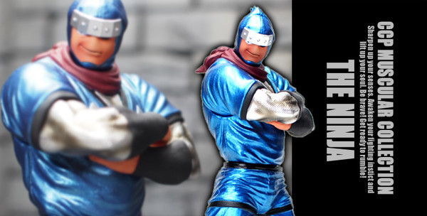 The Ninja (Akuma Roku Kishi Shoki Toujou Gensaku Blue Metallic), Kinnikuman, CCP, Pre-Painted, 4580565615506