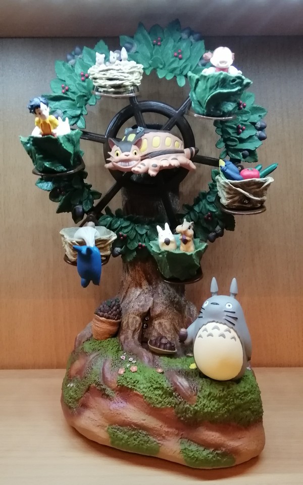 Kusakabe Mei, Kusakabe Satsuki, Makkuro-Kurosuke, Medium Totoro, Nekobus, Small Totoro, Totoro, Tonari No Totoro, Nibariki, Pre-Painted