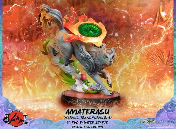 Amaterasu (Karmic Transformation, Exclusive Edition), Ookami, First 4 Figures, Pre-Painted
