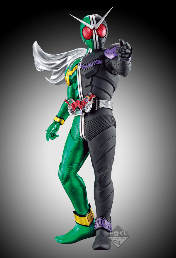Kamen Rider Double Cyclone Joker, Kamen Rider W, Bandai Spirits, Pre-Painted