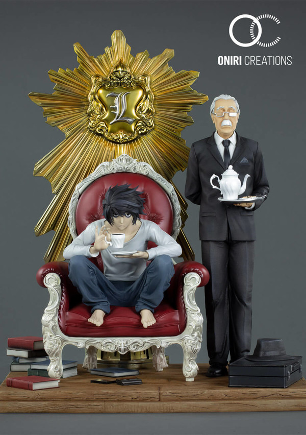 L, Watari, Death Note, Oniri Créations, Hive, Pre-Painted, 1/6