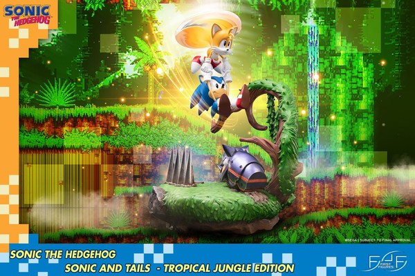 Cyclone, Miles "Tails" Prower, Sonic the Hedgehog (Tropical Jungle Edition), Sonic The Hedgehog, First 4 Figures, Pre-Painted