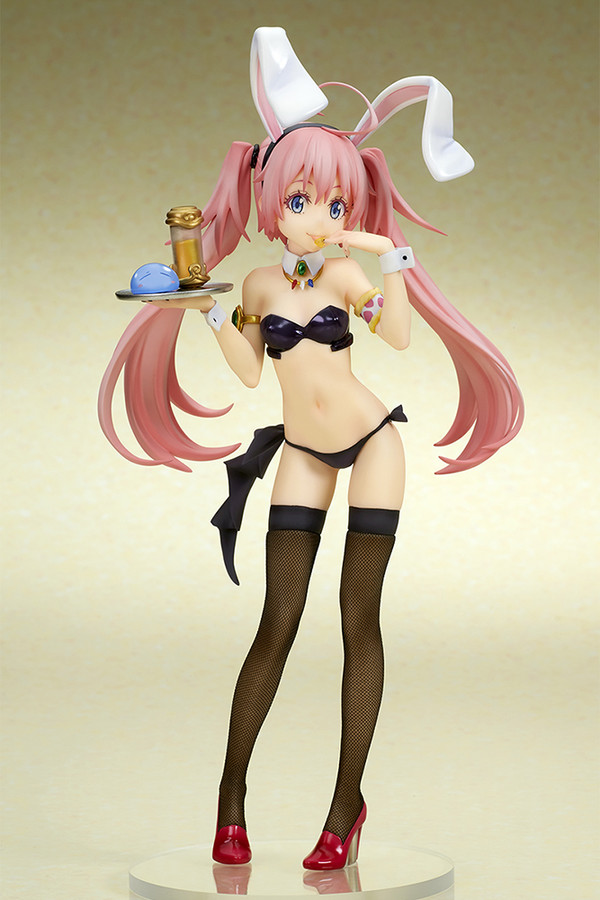 Milim Nava, Rimuru Tempest (Bunny Girl Style), Tensei Shitara Slime Datta Ken, Ques Q, Pre-Painted, 1/7, 4560393842411