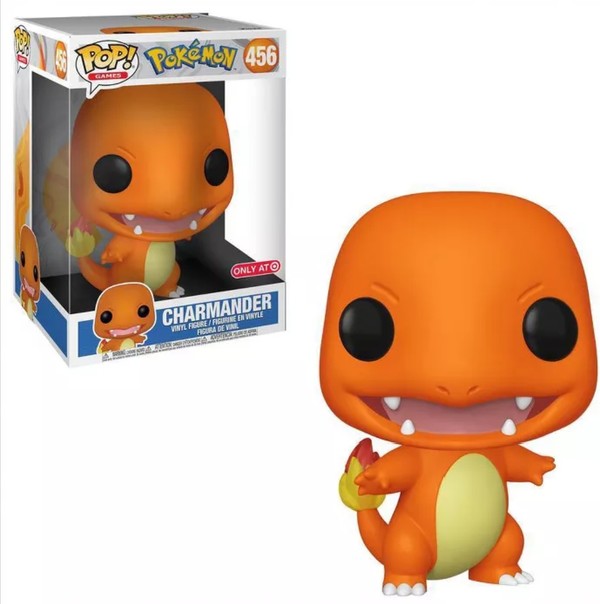 Hitokage (10-Inch POP!), Pocket Monsters, Funko Toys, Pre-Painted