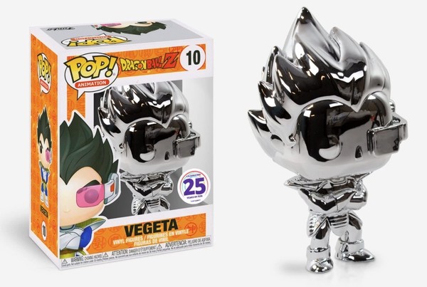 Vegeta (SilChrome), Dragon Ball Z, Funko Toys, Pre-Painted