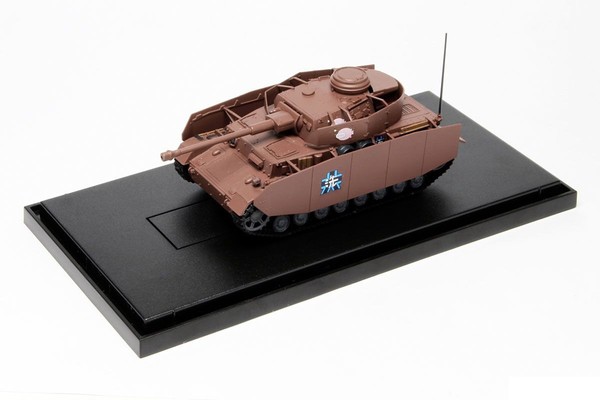 Pz.Kpfw.IV Ausf.H (Ausf D Modified) (Ankou Team), Girls Und Panzer Der Film, Platz, Dragon, Pre-Painted, 1/72, 4545782041187