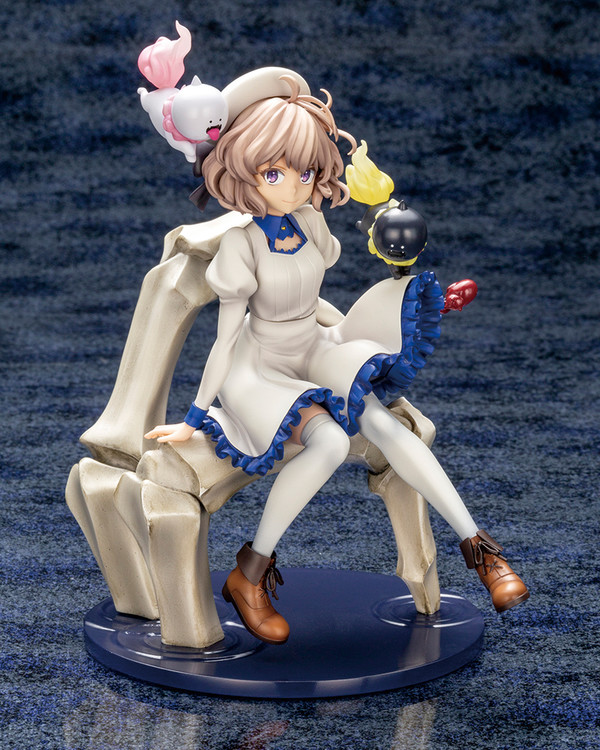 Iwanaga Kotoko, Komainu (Black), Komainu (White), Kyokou Suiri, Kotobukiya, Pre-Painted, 1/7, 4934054014156