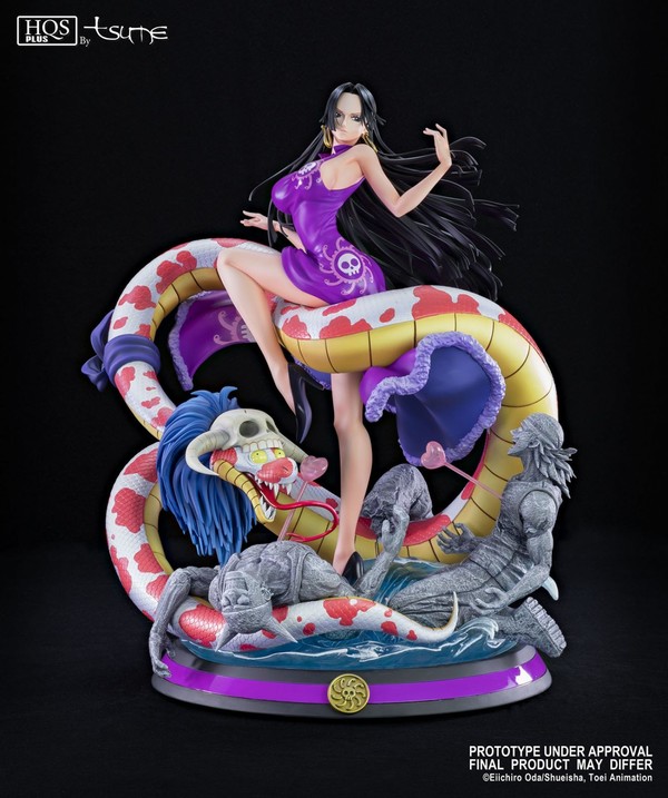 Boa Hancock, Salome, One Piece, Tsume, Pre-Painted, 1/4