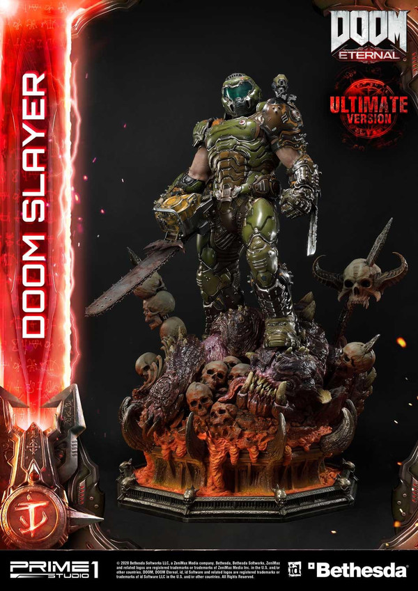 Doom Slayer, Pinky (Ultimate), Doom Eternal, Prime 1 Studio, Pre-Painted, 1/3, 4582535943053