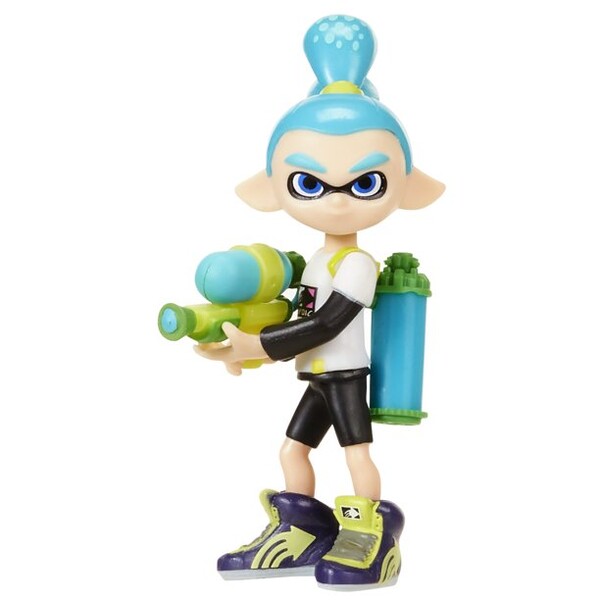 Inkling (Boy, Turquoise), Splatoon, Jakks Pacific, Trading