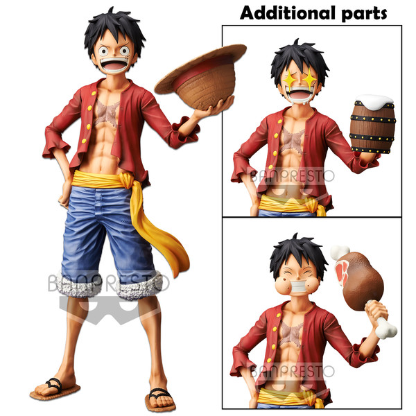 Monkey D. Luffy, One Piece, Bandai Spirits, Pre-Painted