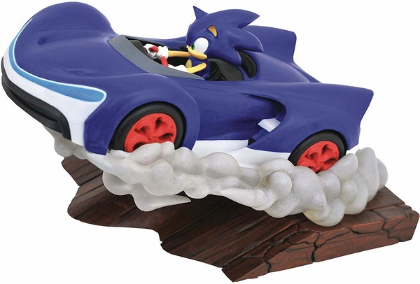 Sonic the Hedgehog, Team Sonic Racing, Diamond Select Toys, Pre-Painted