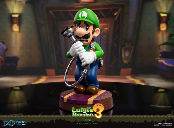 Luigi, Luigi Mansion 3, First 4 Figures, Pre-Painted, 4580017806537