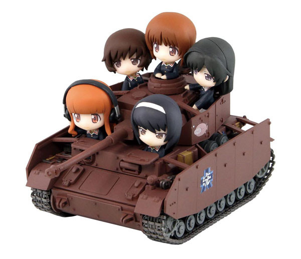 Akiyama Yukari, Isuzu Hana, Nishizumi Miho, Reizei Mako, Takebe Saori (Ending), Girls Und Panzer, Pit-Road, Pre-Painted, 4986470018270