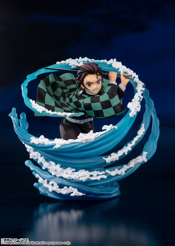 Kamado Tanjirou (Water Breathing), Kimetsu No Yaiba, Bandai Spirits, Pre-Painted, 4573102591807