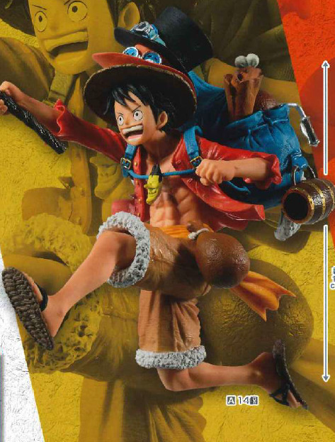 Monkey D. Luffy, One Piece, Bandai Spirits, Pre-Painted