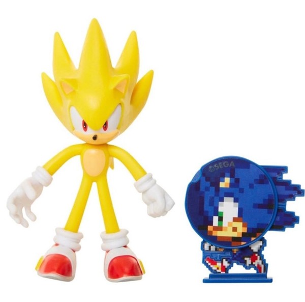 Super Sonic (Modern Super Sonic), Sonic The Hedgehog, Jakks Pacific, Pre-Painted