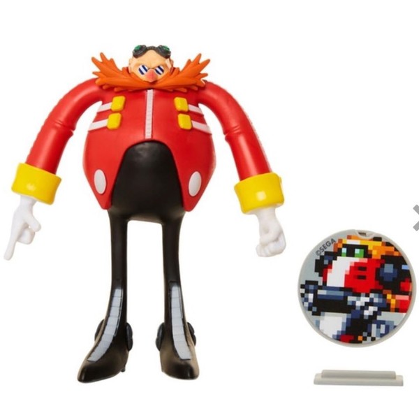 Doctor Eggman, Sonic The Hedgehog, Jakks Pacific, Pre-Painted