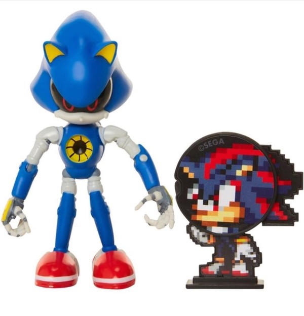 Metal Sonic, Sonic The Hedgehog, Jakks Pacific, Pre-Painted