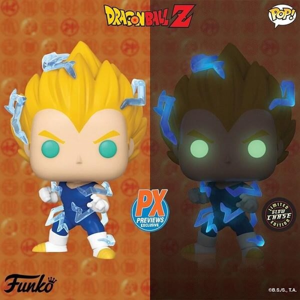 Vegeta (SSJ2) (Glows in the Dark, Chase), Dragon Ball Z, Funko Toys, Pre-Painted