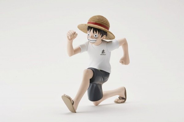 Monkey D. Luffy (White & Double Navy), One Piece, Hikidashi Inc., Pre-Painted