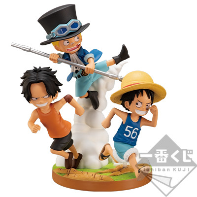 Monkey D. Luffy, Portgas D. Ace, Sabo (Kyoudai no Kizuna, Last One), One Piece, Bandai Spirits, Pre-Painted