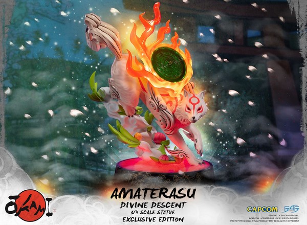 Amaterasu (Exclusive Edition), Ookami, First 4 Figures, Pre-Painted, 1/4